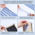thumbnail image 6 of 384Pcs 4 Colors Adhesive Poster Putty Reusable Sticky Tack Putty Removable Full Elasticity False Nail Tips Sticky Manicure Tool Plasticine Non Stick Hand Clays, 6 of 6