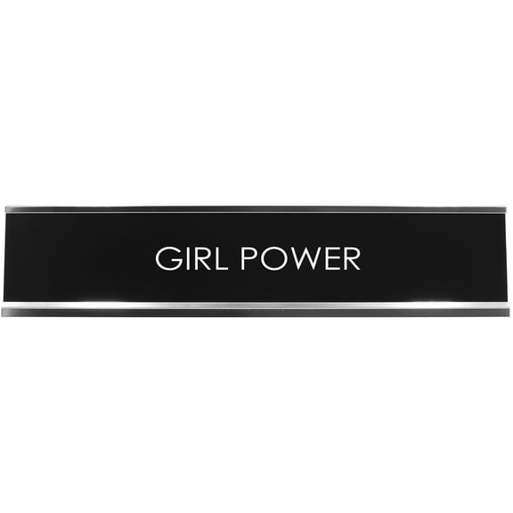 Girl Power Novelty Desk Sign
