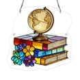 thumbnail image 2 of Acrylic Jigsaw Puzzle Suncatcher-Galactic Colorful Birds, Stained Glass Window Hanging, Home Decor Creative Mom Gifts, Birthday Gifts for Women,Wife, Sisters, Aunt, Besties 7.4in, 2 of 5