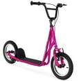 thumbnail image 3 of CIPACHO Height Adjustable Kid Kick Scooter with 12" Air Filled Wheel, Children Bicycle Toys for Girls Boys Ages 8-12 Years, Great Gift for Kids, Pink, 3 of 5