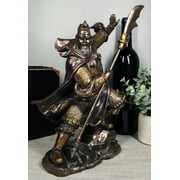 Chinese Historical General Guanyu Yunchang Shu Han Warlord Figurine Statue