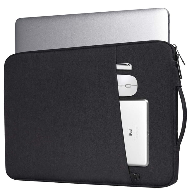 Funda para portátil de 14 pulgadas para Dell XPS 15/Latitude 14/Inspiron 14, Acer HP Lenovo ASUS Chromebook 14/HP Stream 14/ASUS ZenBook VivoBook 14/IdeaPad 3 Bolsa para portátil (negro)