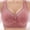 Pink, variant on TAGOLD Womens Plus Size Bra,Summer Casual Bras for Womens,Women Bra Large And Thin Without Steel Ring With Side Folding And Fading Full Cup Bra