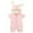 Pink, variant on Plaid Romper Baby Boy Toddler Boys Girls Solid Zipper Hooded Rabbit Bunny Casual Romper Jumpsuit Playsuit Sunsuit Clothes 18M, Size 6 Months