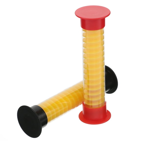 OUNONA 2pcs Decorative 5 Seconds Hourglass Timer For Board Games Multi-Function Sand Timer Practical Game Accessory Small Game Hourglass Timer