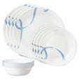 thumbnail image 1 of Corelle® Vitrelle® Blue Ribbons 12-pc Dinnerware Set, 1 of 4