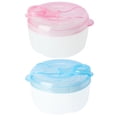 thumbnail image 1 of WEUVEB 2Pcs Container for Formula Powder Plastic Pink Travel Friendly Design, 1 of 8