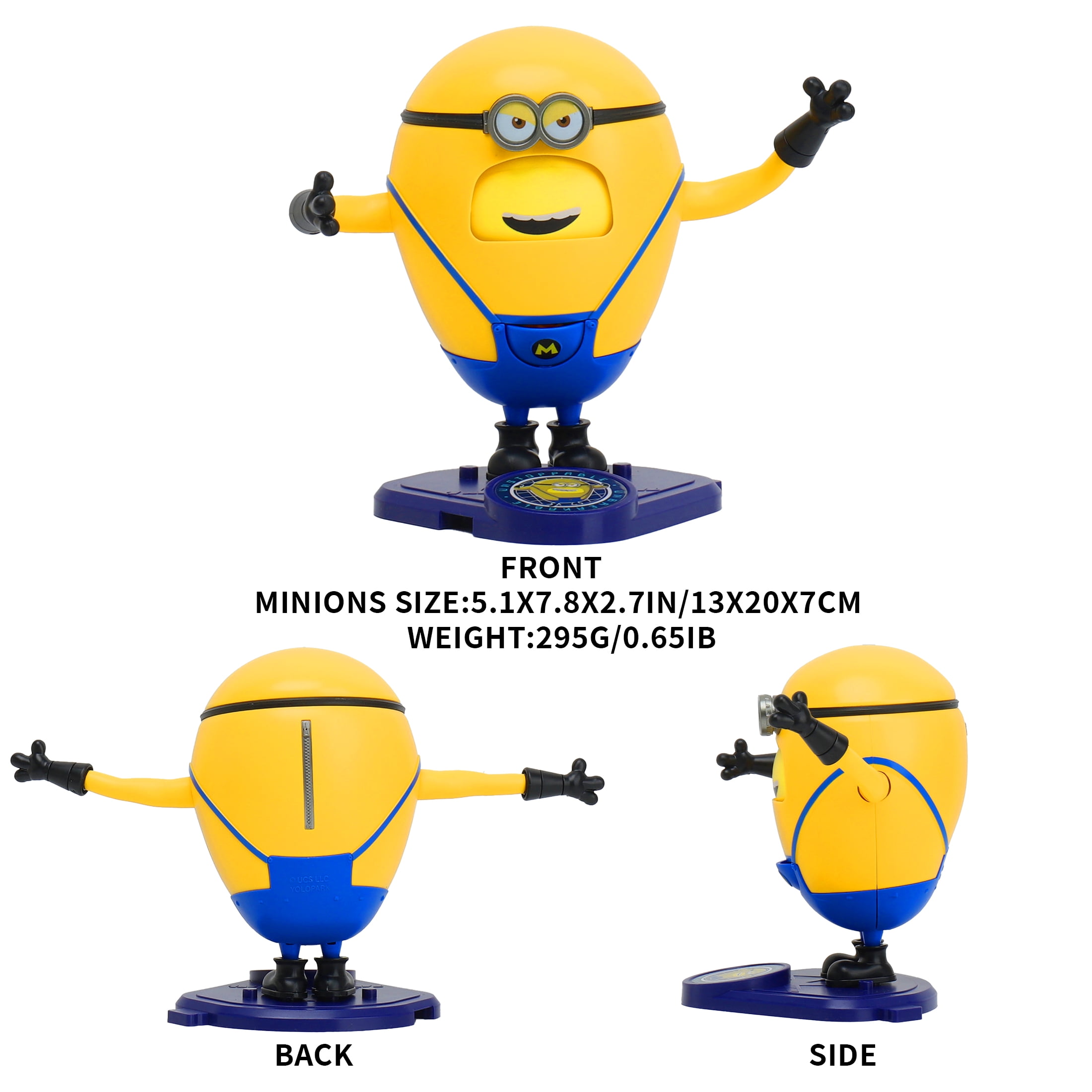 YOLOPARK Collectible Child Action Figure, ABS Yellow, 5.90 x 3.93