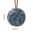 thumbnail image 4 of Large Super Soft Rose Bath Flower & Scrub | PE Foaming Bath Sponge with Hanging Rope | Red Blue Green Pink Colors | 13x8cm Body Scrubber for Relaxing Shower & Bath, 4 of 7