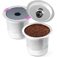thumbnail image 1 of Filtres à Café Réutilisables, Capsules de Capsules de Café en Acier Inoxydable Rechargeables pour Cafetière, 1 of 8