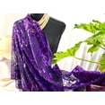 thumbnail image 6 of Elegant Purple Shimmering Accessory for a Touch of Luxe in Every Occasion | Versatile and Captivating Wrap|SOL24A301, 6 of 7