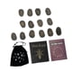 thumbnail image 5 of Rune de Runas de madera Runas talladas Decoración del hogar con la guía de la bolsa de almacenamiento para la meditación Pagan Professional, 5 of 9