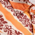 thumbnail image 4 of Camisas Para Hombre Manga Corta Camiseta con botones de solapa para playa y playa con estampado hawaiano para hombre, camiseta de manga corta, ropa de playa (Orange, M), 4 of 7