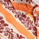 thumbnail image 4 of Camisas Para Hombre Manga Corta Camiseta con botones de solapa para playa y playa con estampado hawaiano para hombre, camiseta de manga corta, ropa de playa (Orange, S), 4 of 7
