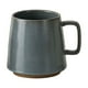 thumbnail image 1 of Taza de cerámica avanzada, taza de estilo japonés, taza de café para el hogar, diseño simple B, 1 of 5