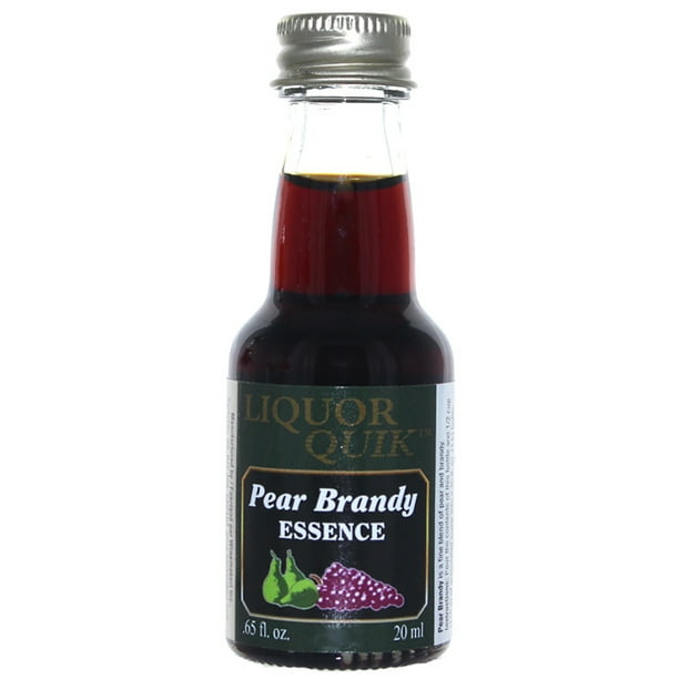 Liquor Quik Natural Brandy Essence 20 mL (Pear Brandy)