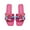 Hot Pink, variant on Akiihool Womens Sandals Wide Width Women's Slingback Sling Back Sandals (Black,7)