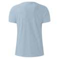 thumbnail image 4 of Men's St. Patrick's Day Shamrock American Flag Graphic Short Sleeve Crew Neck T-Shirt, 4 of 4