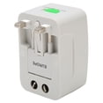 thumbnail image 4 of Plug Adapter, Wall Built In 8A Fuse Compact Travel Plug Adapter ABS 100-250V 10A  For EU For Overseas Business, 4 of 7