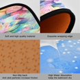 thumbnail image 2 of 2-Piece Kitchen Mat Set Non Slip Washable Floor Mats Decorative Rugs for Kitchen Sink Laundry Colorful Lotus Pattern, 2 of 7