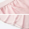 thumbnail image 5 of Stelle Girls' Ballet Skirt Chiffon Wrap Dance Skirt,Elastic Waisted Sheer Dance Skate Over Scarf for Leotards Pull-on Half Dress,Pink,10-12 Years, 5 of 5