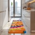 thumbnail image 4 of Colorful Tie Dye Pattern Kitchen Rug Mat,Kitchen Runner Rugs Non Skid Washable,Decorative Kitchen Floor Mats for Kitchen,Sink,Laundry,17"x47.2", 4 of 7
