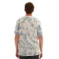 thumbnail image 3 of Whiskey & Oak Men’s Tie Dye T-Shirt – Crew Neck Tee Shirt (Tie Dye Light Blue, X-Large), 3 of 3