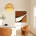 thumbnail image 5 of Arturesthome Bamboo Pendant Light for Kitchen Island Wicker Chandelier Lighting Handmade Woven Hanging Ceiling Light Lampshade for Living Room Bedroom, 5 of 14