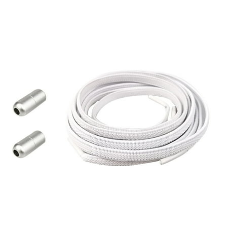 

Dealovy Color Metal Capsule Shoelace Child Adult Tying-Free Elastic Shoelaces Clearance