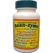 Beano- Bean-zyme 500ct Gas Relief & Prevention is generic Beano Ultra 800 for less $ than Beano