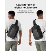 tomtoc 7L Sling Backpack Crossbody Bag for Men Women, EDC Daypack Chest Shoulder bag for 14-inch MacBook Pro M5, 13 MacBook Air/Pro, 13 iPad Pro M5/iPad Air M3, Organized, Daily Use, Work, Travel-