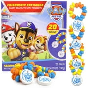 Paw Patrol Candy Bracelets, Birthday Party Favors, 20 Count, 6.70 Ounce Box