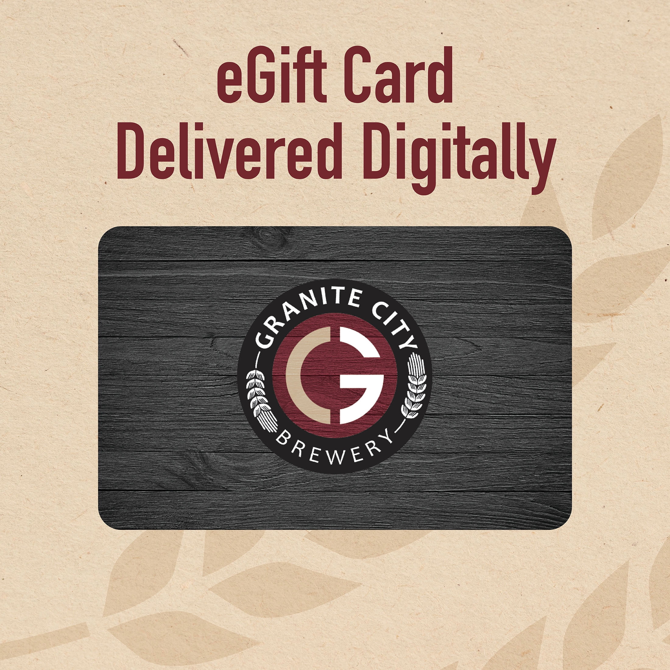 Ganite City eGift Card [Email Delivery]