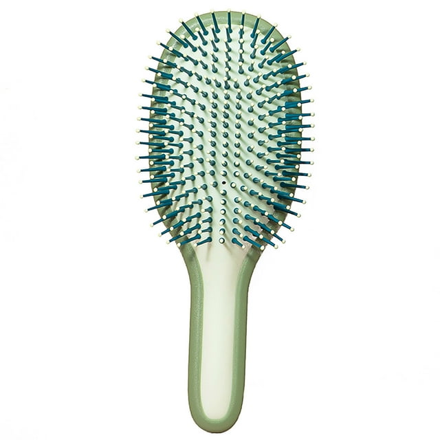 Peigne à Cheveux Universel Anti-Statique Peigne Coussin Gonflable Peigne à Cheveux Coussin Gonflable Peigne de Massage du Cuir Chevelu Rond avec Poignée Ergonomique Tête Ronde pour Cheveux Femmes Maison