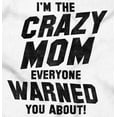 thumbnail image 2 of I'm the Crazy Mom Hilarious Mothers Womens Plus Size Graphic Tank Top Brisco Brands 2X, 2 of 5