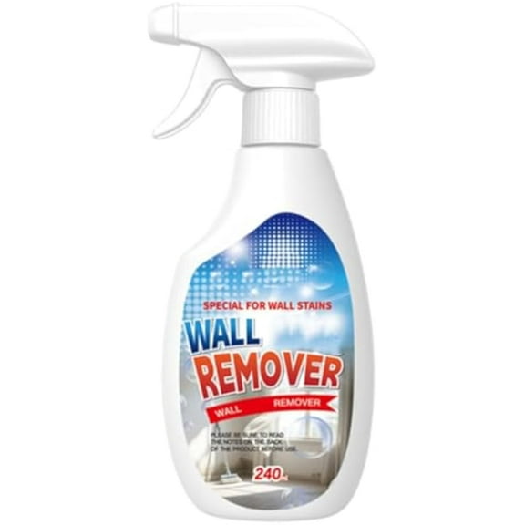Highly Effective Removal Spray, 8.12 Fl.Oz Wall Cleaner Spray, For Wood, Tile, Fabric,And Bathrooms, Kitchens, Long-Term Protection (1 pcs)