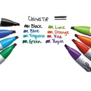 Sharpie Permanent Markers, Chisel Tip, Classic Colors, 8 Count