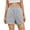 Gray, variant on QIPOPIQ Clearance Women's Pants Casual Summer Elastic Waist Sports Loose Solid Short Pants
