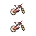 thumbnail image 2 of Maoww 1/10 Mountain Bicycle Model with Stand Riding Collection Gifts Tabletop Toy Racing Decor Holder Portable Bike Home, 2 of 6
