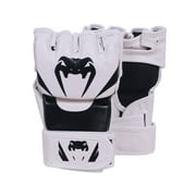 Boxing Training Gloves,Boxing Training Punching Gloves Sparring Mitts,Breathable Waterproof Kickboxing Gloves Workout,Pressure Resistant Weight Lifting Exercise Mitten,Half Finger Fight White