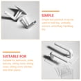 thumbnail image 2 of 10 ganchos de plástico ABS para baño, resistentes y adhesivos, para pared., 2 of 6