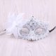 thumbnail image 5 of Cubierta de la cara de Cosplay Bellamente Personalidad Acogedora Elegancia Cómoda Portátil Creativo Adornado Rhinestones Máscara veneciana de encaje de media cara para regalo, 5 of 5