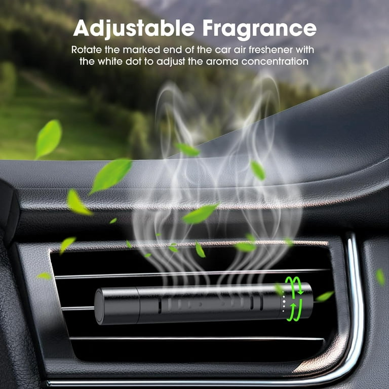 Auto Sticks Car Air Freshener Vent Clip Aroma Diffuser Cylindrical