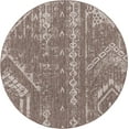 thumbnail image 4 of Unique Loom Outdoor Bohemian Collection Area Rug - Anthro (7' 10" Round Brown/Ivory), 4 of 6