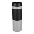 thumbnail image 6 of COOL GEAR 2 Pack 20oz Amelia Coffee Travel Mug with Spill Resistant Slider Lid - Blue/Black, 6 of 9