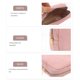 thumbnail image 3 of FELTECHELECTR Bolsa De De Corduroy Color Rosa Para Maquillaje Y Accesorios En Viajes, 3 of 8