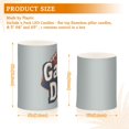thumbnail image 6 of Yayeee Flameless Candles with Remote Flickering Battery Operated Multi Color Changing, Gray Game Day, 6 of 7