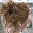 thumbnail image 4 of Hair Wigs for Women Messy Bun Hair Piece Women's Hair Piece Ponytail Extensions Wavy Hair Light Brown Blonde, 4 of 7