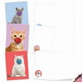 thumbnail image 3 of 20 All Occasion Blank Note Cards Pack (10 Designs, 2 Each) - Masked Cats All Occasions (4" x 5.12") AM9261OCB-B2x10, 3 of 6