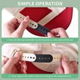 thumbnail image 3 of Opolski Adjustable Silicone Hat Extender with 7-Snap Strap, Universal Fit for Baseball Caps & Snapbacks, Durable Flexible Design for All-Day Comfort, Size 6.5x1.9x0.7cm, 3 of 8